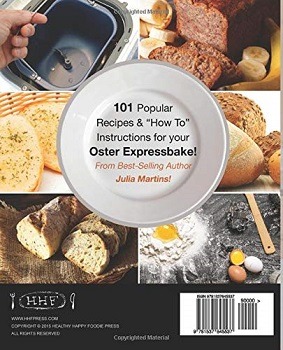 Oster Expressbake Bread Machine Cookbook review